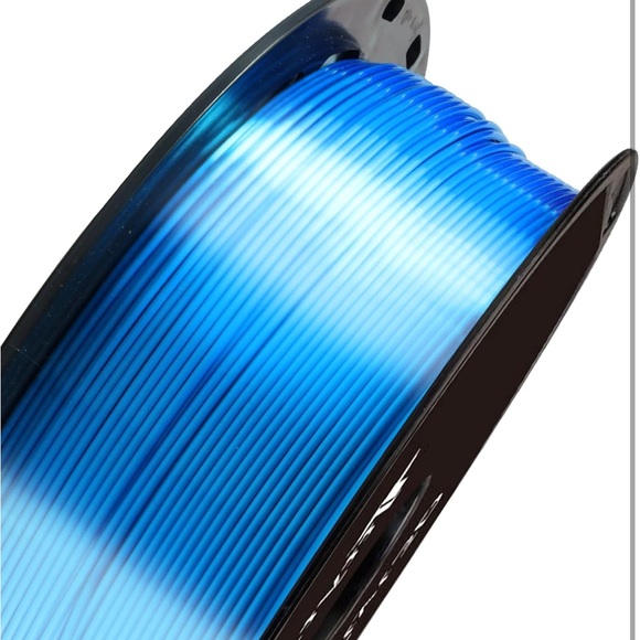 Shine Blue PLA 3D Printer Filament 1.75mm 1KG 2.2LBS Spool - Picture 3 of 5